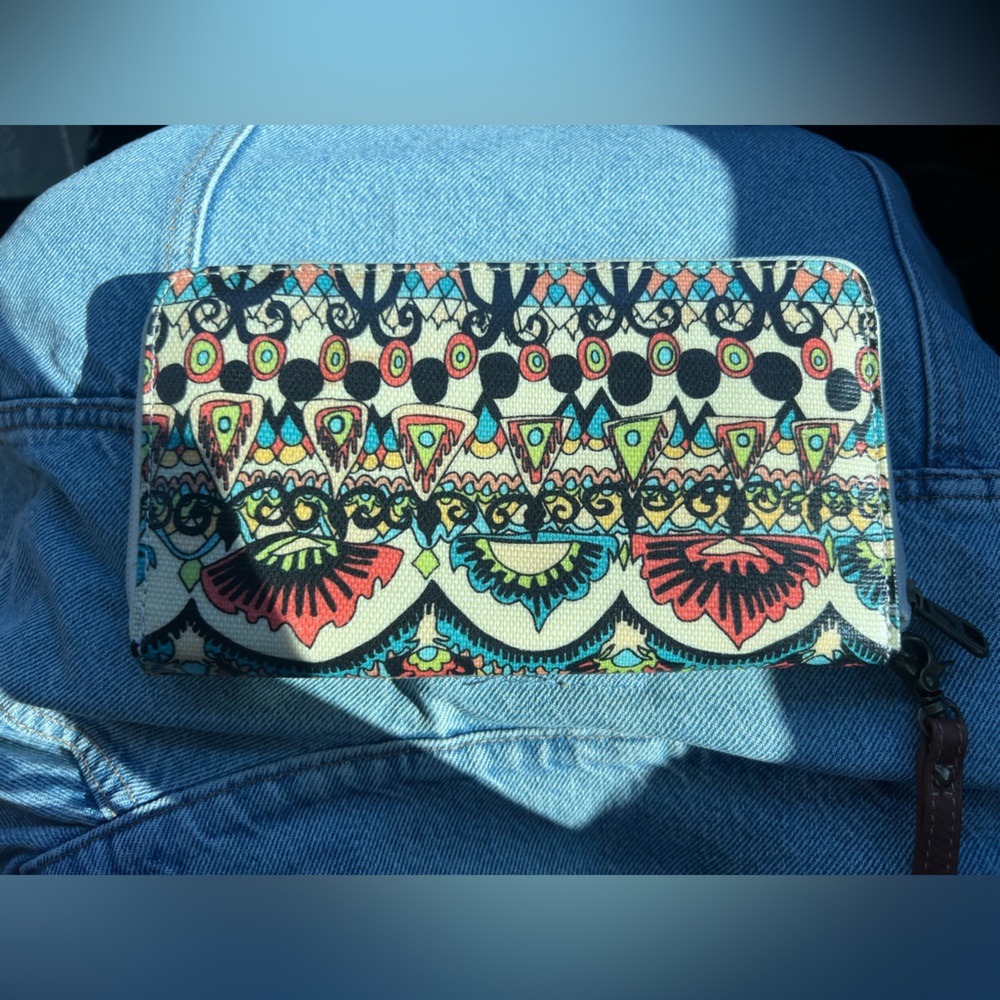 Sakroots Colorful Patterned Wristlet - Picture 2 of 4